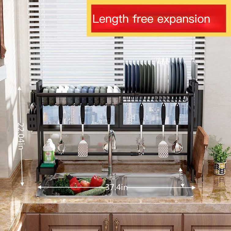 Captive Gala Stainless Steel Sink Rack Wayfair